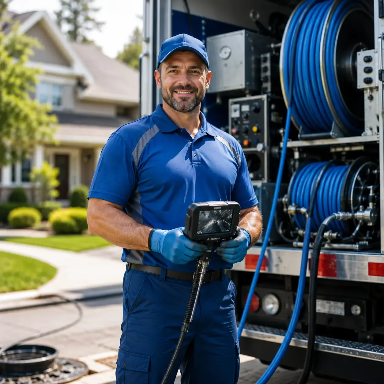 Local outdoor drain cleaning specialists in Westland, MI